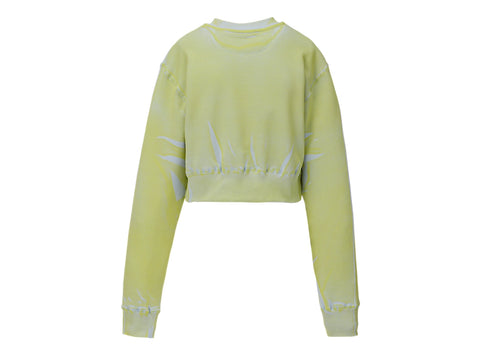 WOMEN'S PRINTED SWEAT TOP