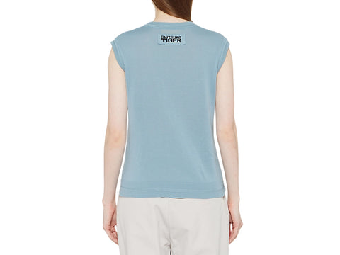 WOMEN'S SHORT SLEEVED KNIT TOP