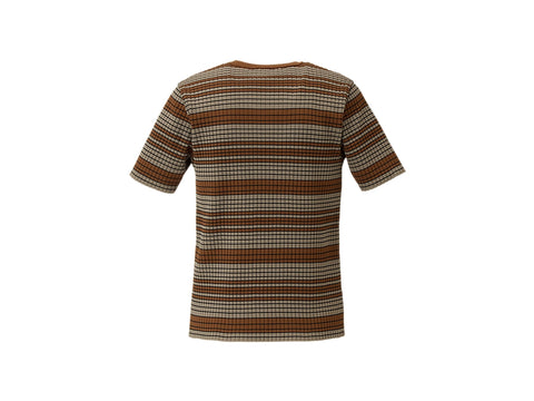 SHORT SLEEVED KNIT TOP