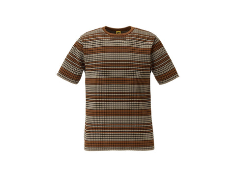 SHORT SLEEVED KNIT TOP