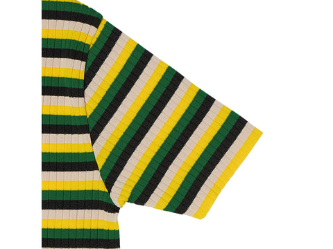 SHORT SLEEVED KNIT TOP