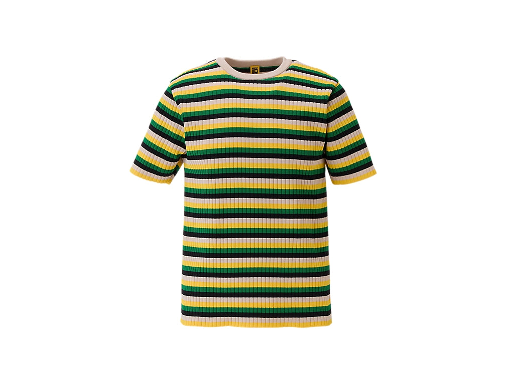 SHORT SLEEVED KNIT TOP