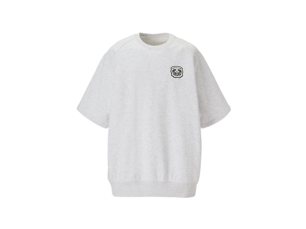 SHORT SLEEVED SWEAT TOP