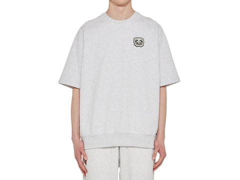 SHORT SLEEVED SWEAT TOP