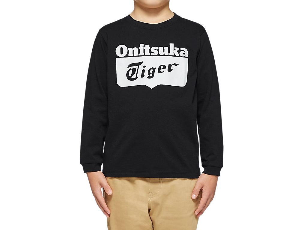 KIDS LONG SLEEVED LOGO TEE