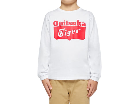 KIDS LONG SLEEVED LOGO TEE