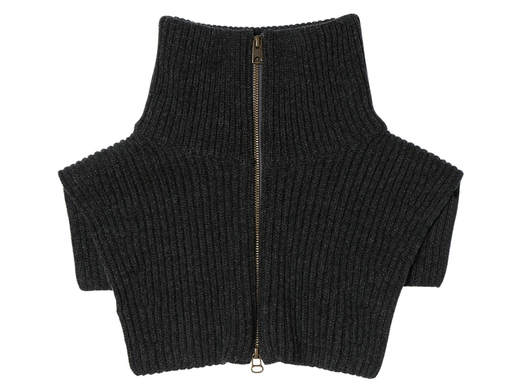KNIT NECK TOP