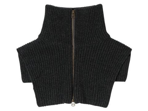 KNIT NECK TOP
